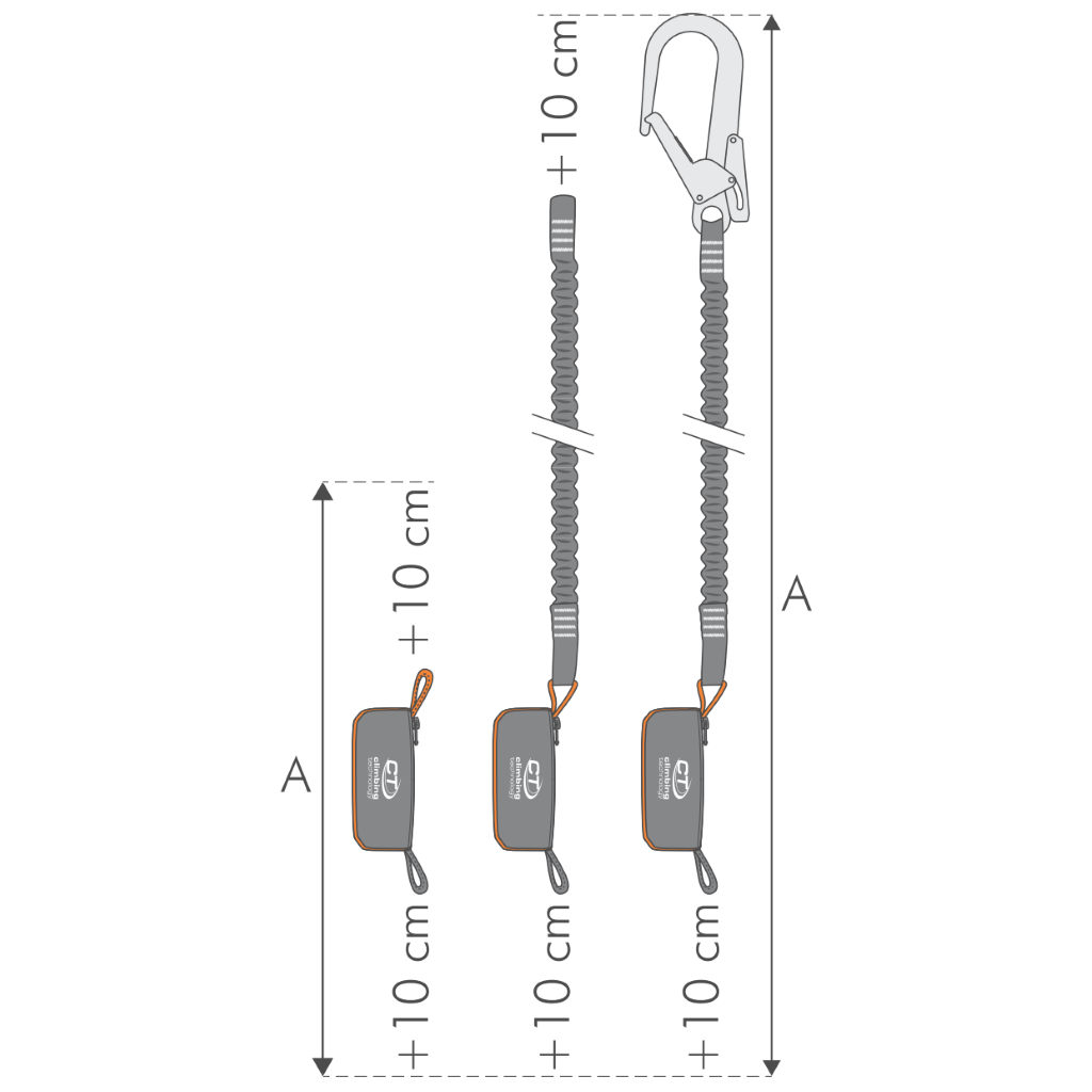 Climbing Technology Flex ABS 140 Steel Y-Lanyard